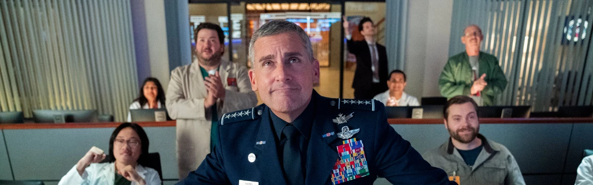 Первый тизер-трейлер «Космических сил» со Стивом Кареллом Первый тизер-трейлер «Космических сил» со Стивом Кареллом