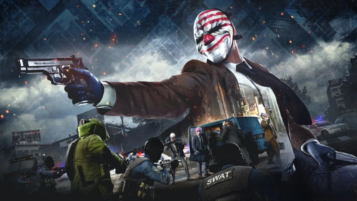 Payday 2 бесплатно раздается в EGS Payday 2 бесплатно раздается в EGS