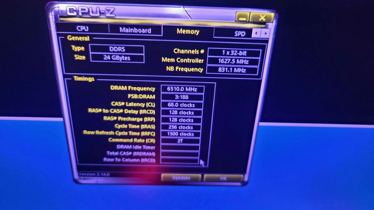 Новый мировой рекорд разгона памяти DDR5 превысил отметку в 13 000 MT/s