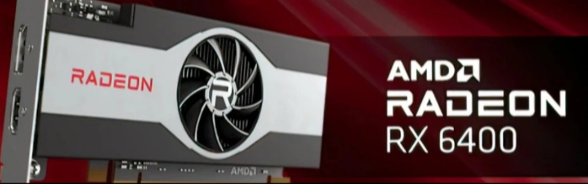 Стартовали продажи видеокарты AMD Radeon RX 6400 Стартовали продажи видеокарты AMD Radeon RX 6400