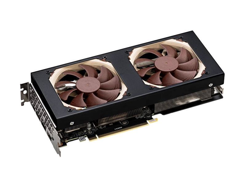 RTX 4070 и 4060 Ti с охлаждением Noctua продаются в Японии RTX 4070 и 4060 Ti с охлаждением Noctua продаются в Японии
