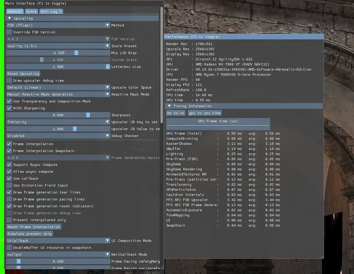 AMD FSR Redstone уже завели на видеокартах RDNA 3, но пока под Linux