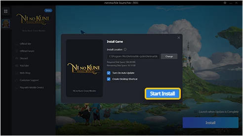Как скачать и установить клиент MMORPG Ni no Kuni: Cross Worlds для ПК Как скачать и установить клиент MMORPG Ni no Kuni: Cross Worlds для ПК