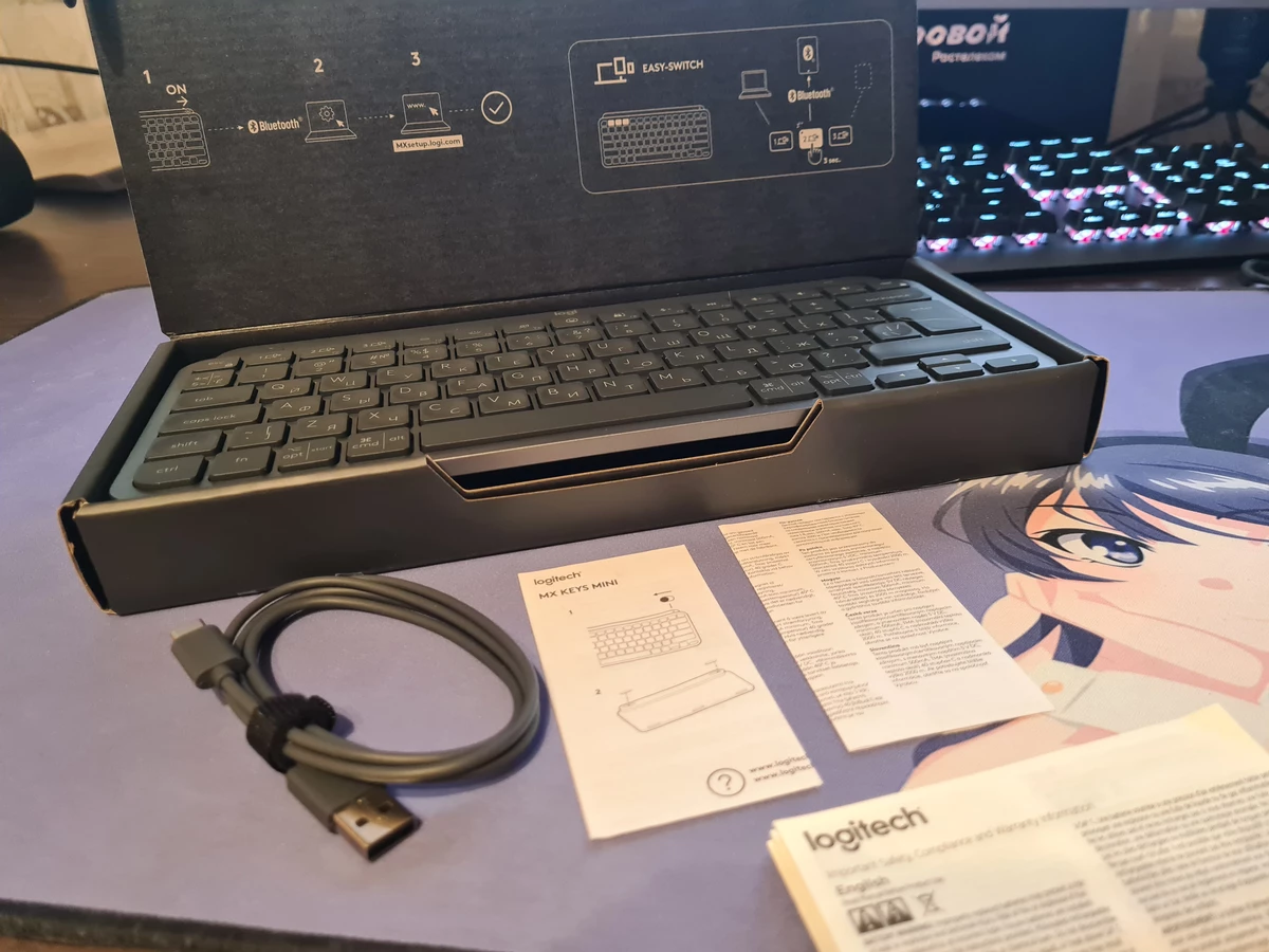 Обзор беспроводной клавиатуры Logitech MX Keys Mini Обзор беспроводной клавиатуры Logitech MX Keys Mini