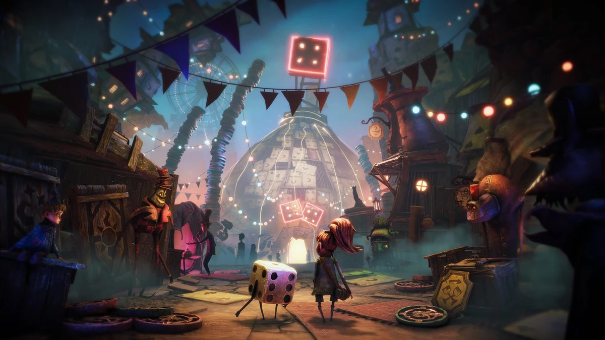 Разработчики Lost in Random продемонстрировали шесть миров игры Разработчики Lost in Random продемонстрировали шесть миров игры