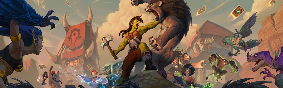 Hearthstone - “Закаленные степями” рвутся в бой. Вышло новое дополнение Hearthstone - “Закаленные степями” рвутся в бой. Вышло новое дополнение