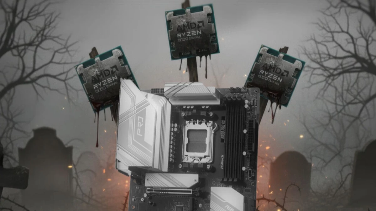 Материнская плата ASRock B850 обвиняется в убийстве трех процессоров Ryzen 7 9700X