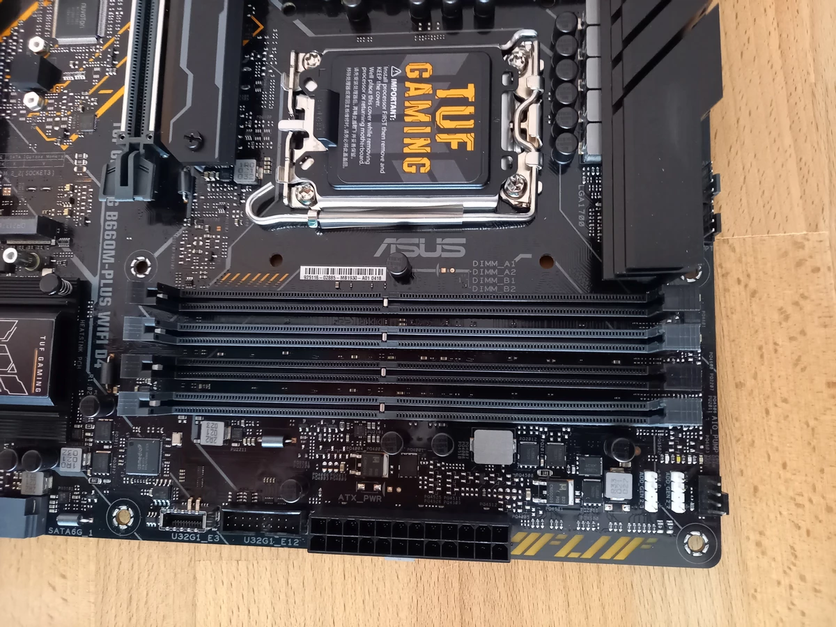 Обзор материнской платы TUF GAMING B660M-PLUS WIFI D4 Обзор материнской платы TUF GAMING B660M-PLUS WIFI D4