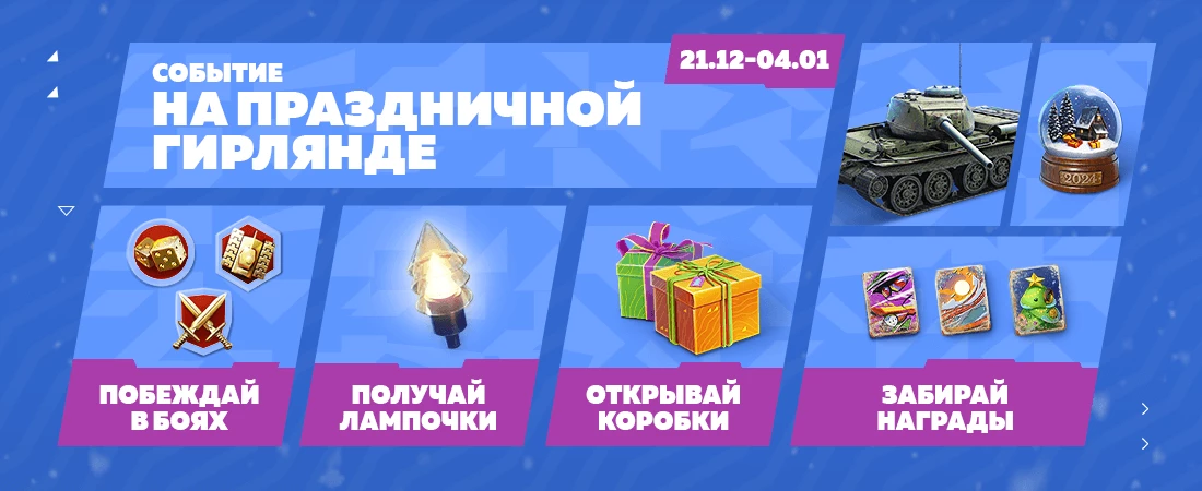 Tanks Blitz празднует Новый год Tanks Blitz празднует Новый год
