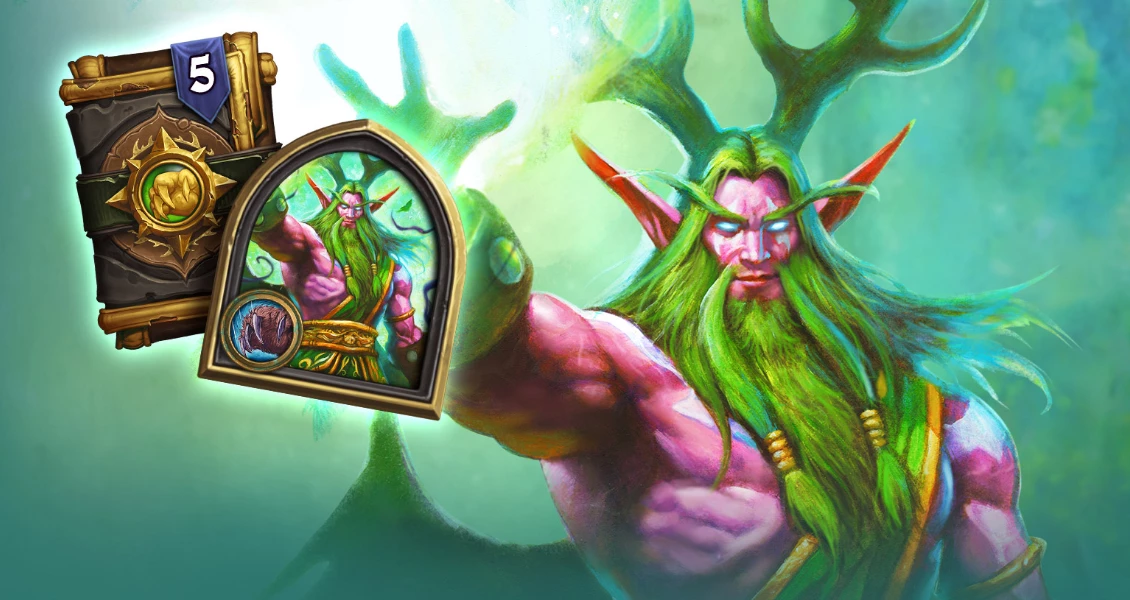 Hearthstone - Вышла глава “Книги героев” про Малфуриона Hearthstone - Вышла глава “Книги героев” про Малфуриона