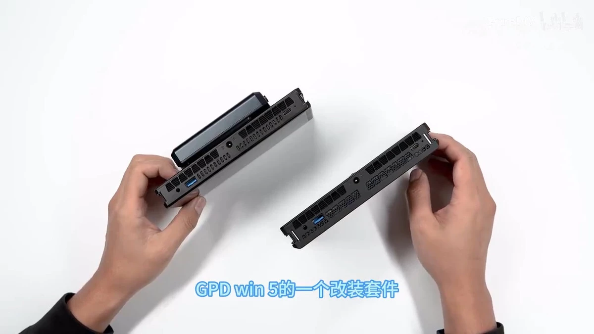 Энтузиаст превратил GPD WIN 5 в модульную консоль с контроллерами в стиле Joy-Con Энтузиаст превратил GPD WIN 5 в модульную консоль с контроллерами в стиле Joy-Con