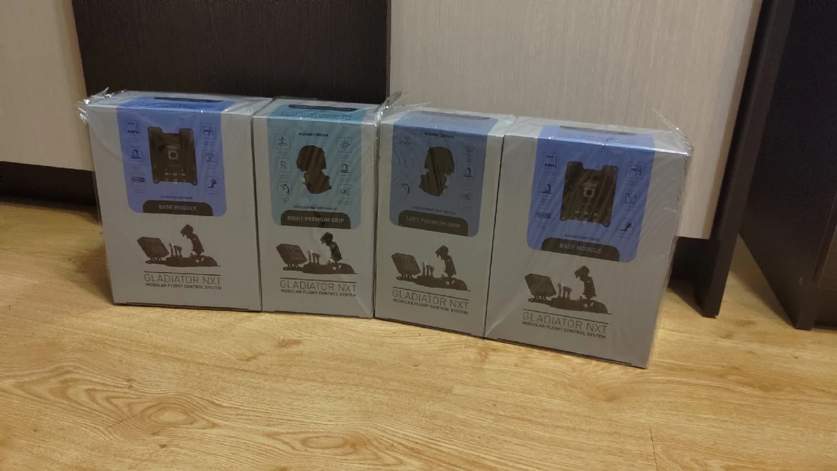 Джойстики VKB Gladiator NXT Premium — лучший сетап для космосимов Джойстики VKB Gladiator NXT Premium — лучший сетап для космосимов