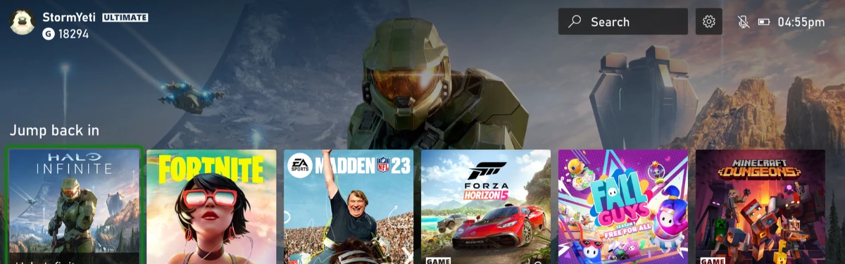 Xbox получит новый интерфейс в 2023 году
