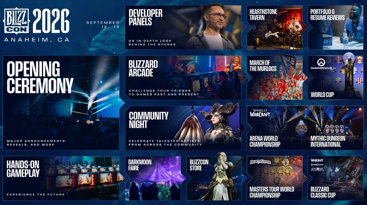 BlizzCon возвращается: билеты на ивент начнут продавать уже завтра
