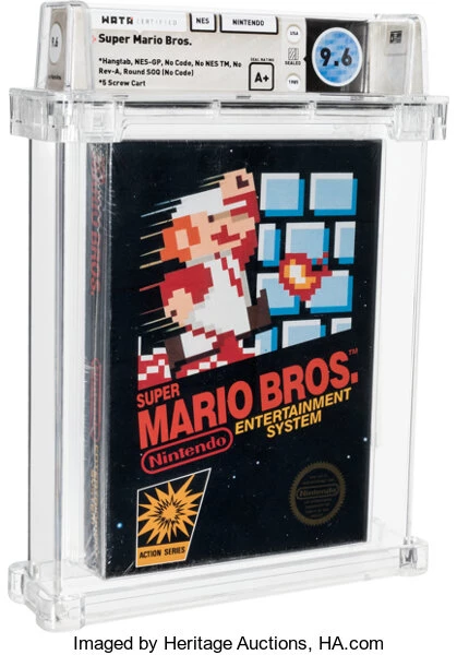 Еще одну запечатанную копию Super Mario Bros. продали за бешеные деньги Еще одну запечатанную копию Super Mario Bros. продали за бешеные деньги