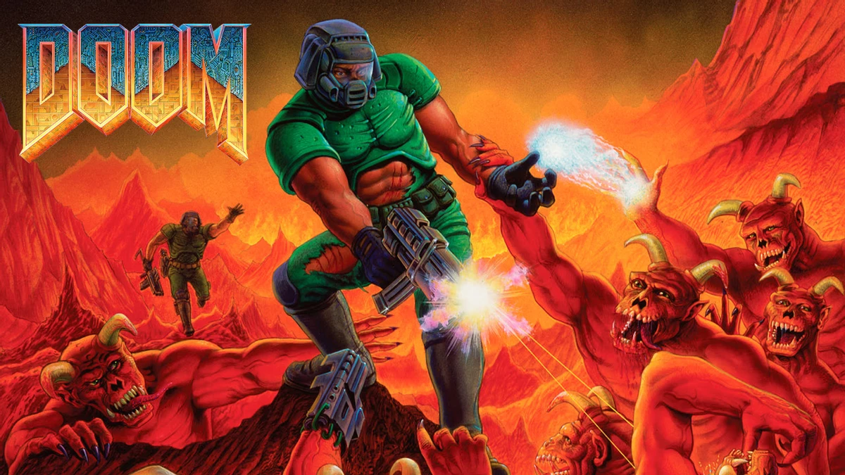 Классический шутер DOOM запустили в PDF Классический шутер DOOM запустили в PDF