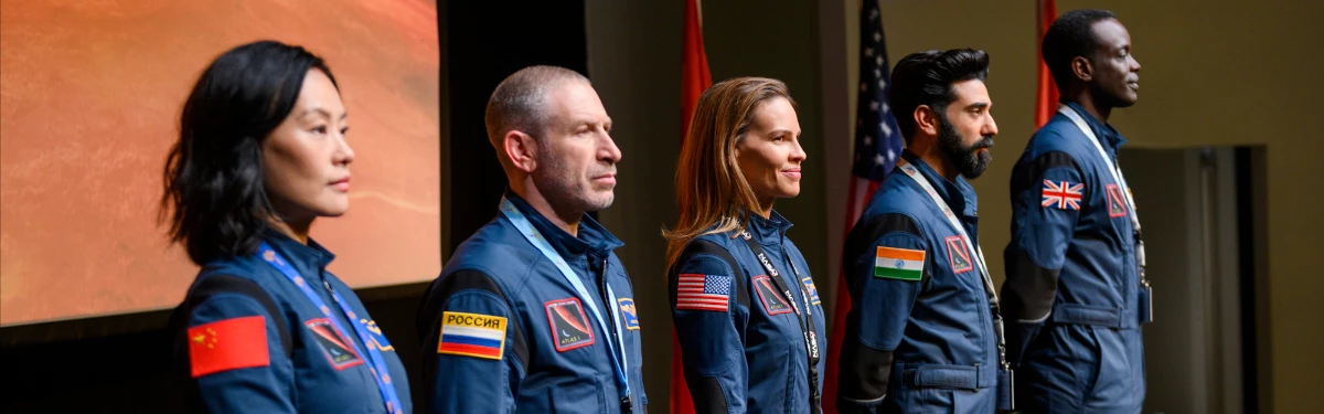 Тизер-трейлер и первые кадры сериала «Прочь» от Netflix с Хиллари Суэнк. Полет на Марс и русский космонавт Тизер-трейлер и первые кадры сериала «Прочь» от Netflix с Хиллари Суэнк. Полет на Марс и русский космонавт