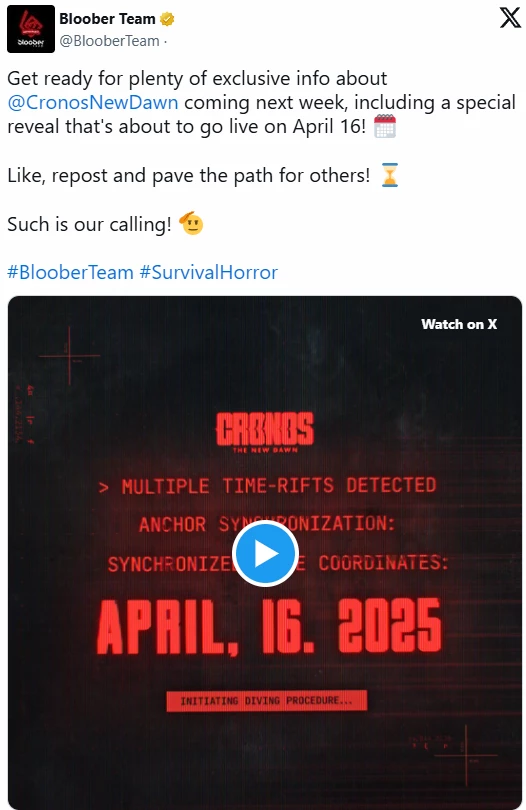 Cronos: The New Dawn покажут в подробностях на следующей неделе Cronos: The New Dawn покажут в подробностях на следующей неделе