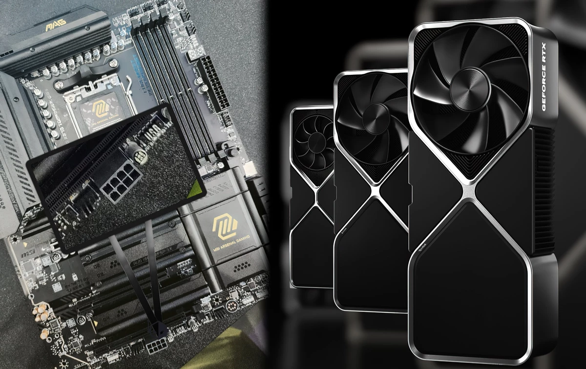 Дополнительный 8-pin для питания RTX 50 обнаружен на материнских платах MSI X870E Дополнительный 8-pin для питания RTX 50 обнаружен на материнских платах MSI X870E