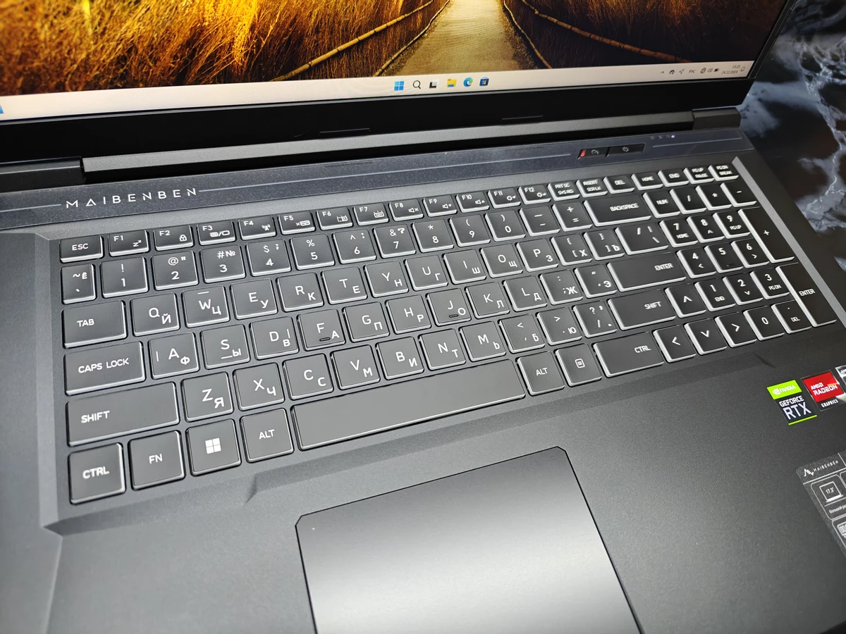 Обзор Maibenben X17A — большой и доступный игровой ноутбук Обзор Maibenben X17A — большой и доступный игровой ноутбук