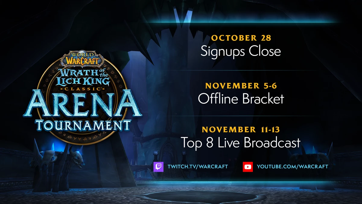 Blizzard проведет во Wrath of the Lich King Classic киберспортивные мероприятия Blizzard проведет во Wrath of the Lich King Classic киберспортивные мероприятия