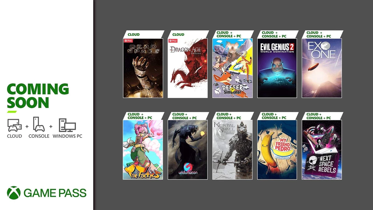 Evil Genius 2, Mortal Shell, Undungeon и другие игры появятся в Xbox Game Pass в ноябре Evil Genius 2, Mortal Shell, Undungeon и другие игры появятся в Xbox Game Pass в ноябре