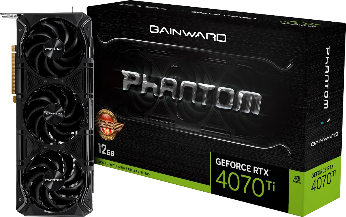 Gainward представляет видеокарты GeForce RTX™ 4070 Ti серий Phantom and Phoenix Gainward представляет видеокарты GeForce RTX™ 4070 Ti серий Phantom and Phoenix
