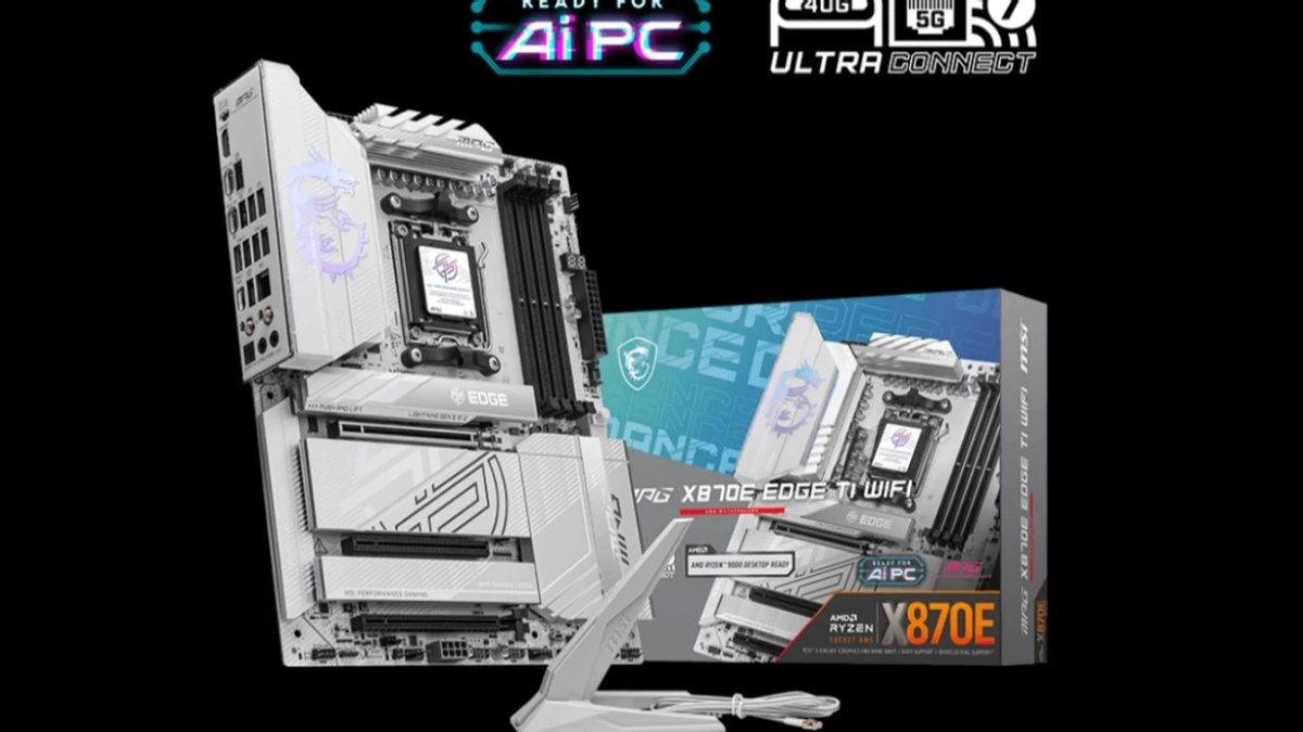 MSI расширяет линейку белых материнских плат AM5 MSI расширяет линейку белых материнских плат AM5