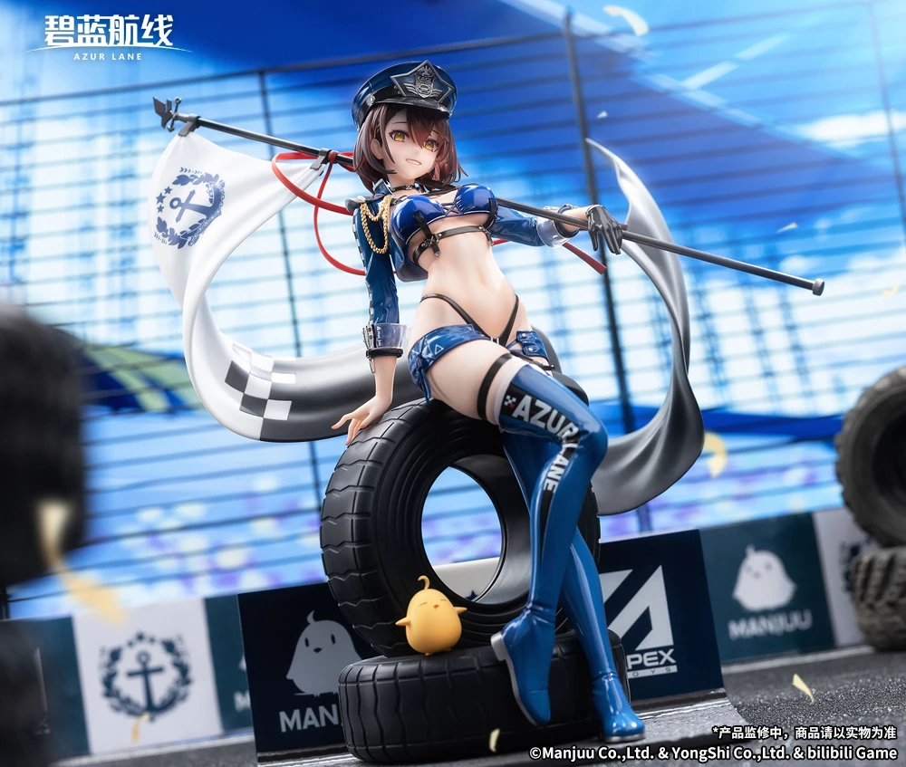 Королева гонок Балтимор из Azur Lane в виде красивой фигурки
