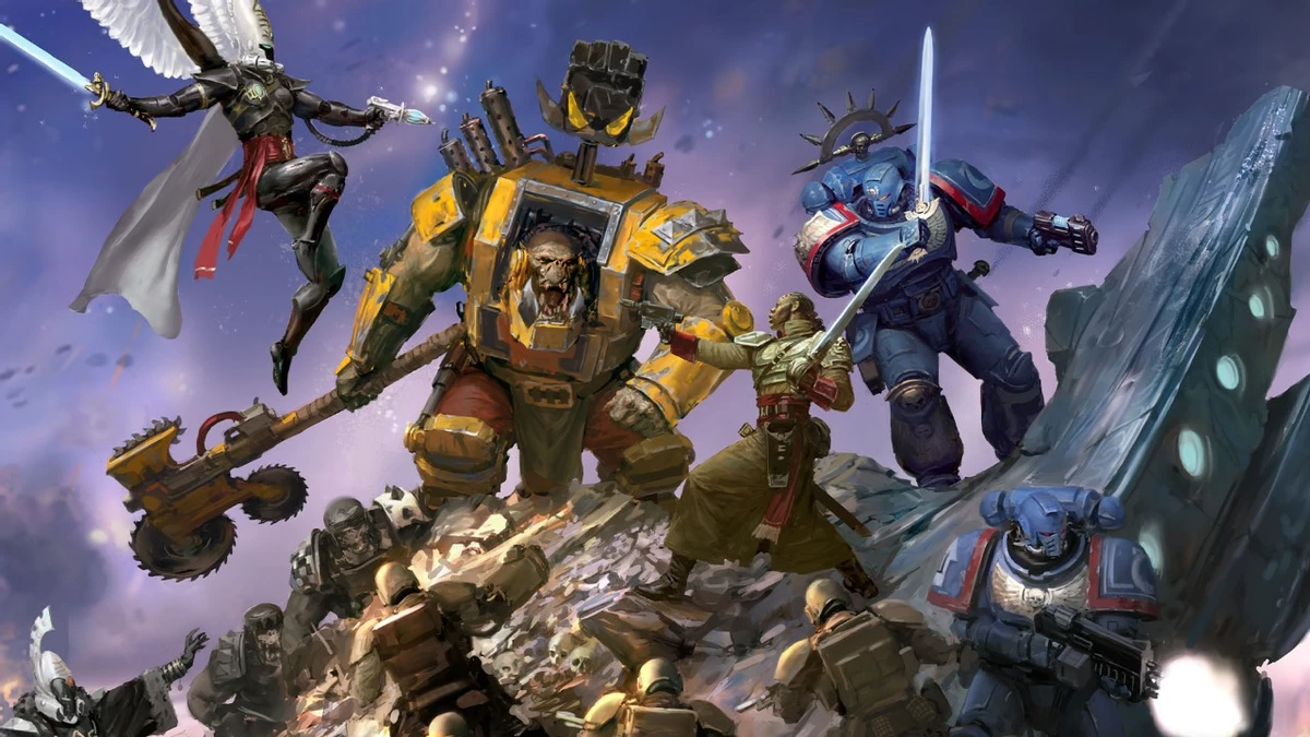 Нет места миру, есть лишь война — состоялся анонс Total War: WARHAMMER 40,000 Нет места миру, есть лишь война — состоялся анонс Total War: WARHAMMER 40,000