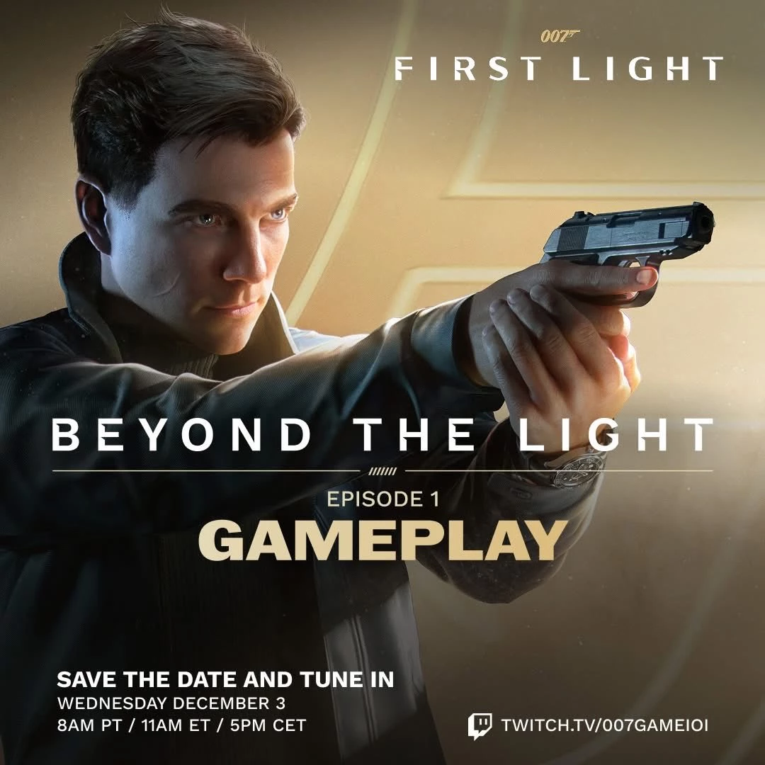 IOI запустит трансляции про 007 First Light и покажет игровой процесс на Twitch 3 декабря IOI запустит трансляции про 007 First Light и покажет игровой процесс на Twitch 3 декабря
