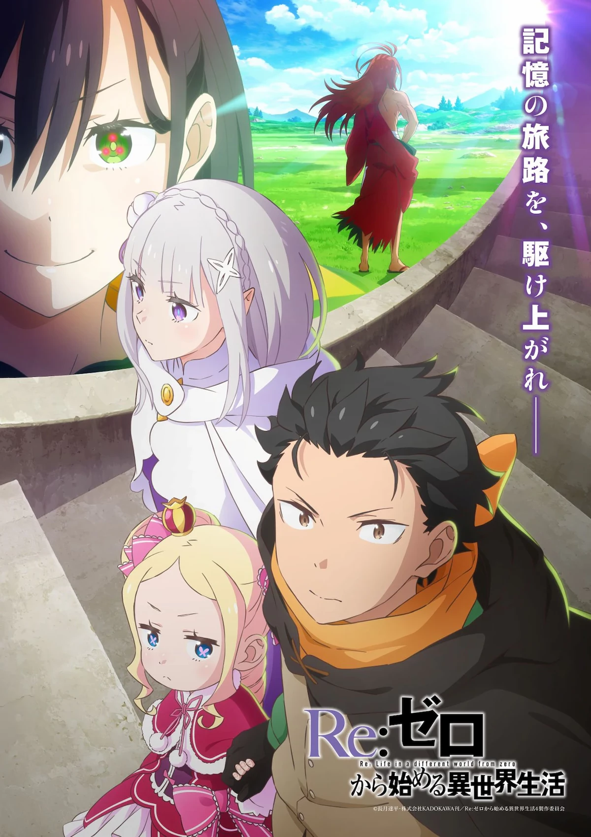 Трейлер и постер четвертого сезона «Re:Zero. Жизнь с нуля в альтернативном мире», премьера в апреле 2026 года
