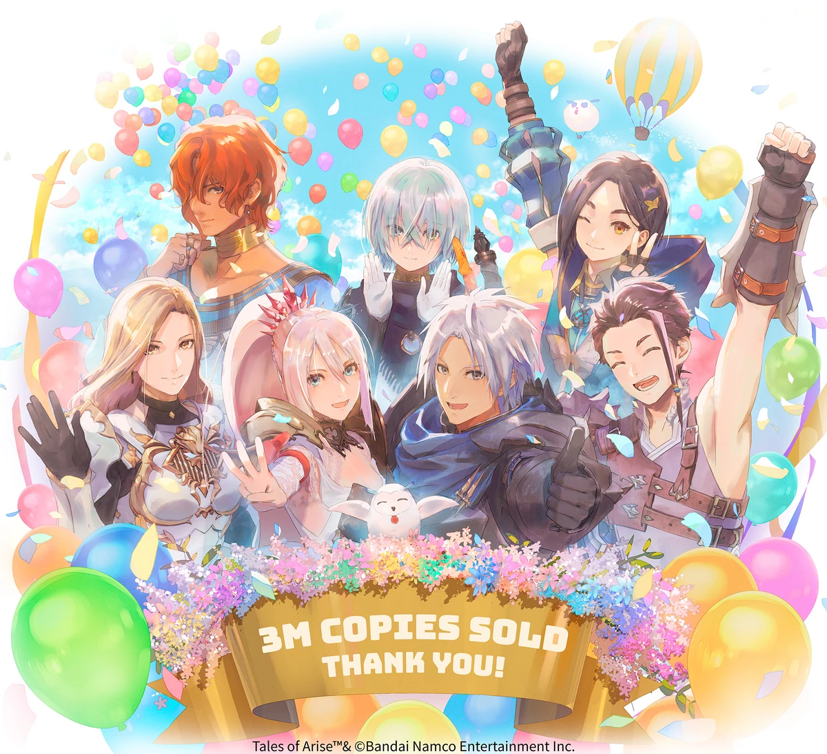 Tales of Arise разошлась по миру тиражом более 3 миллионов копий Tales of Arise разошлась по миру тиражом более 3 миллионов копий