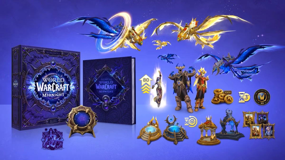 Представлено коллекционное издание World of Warcraft Midnight за 140 баксов