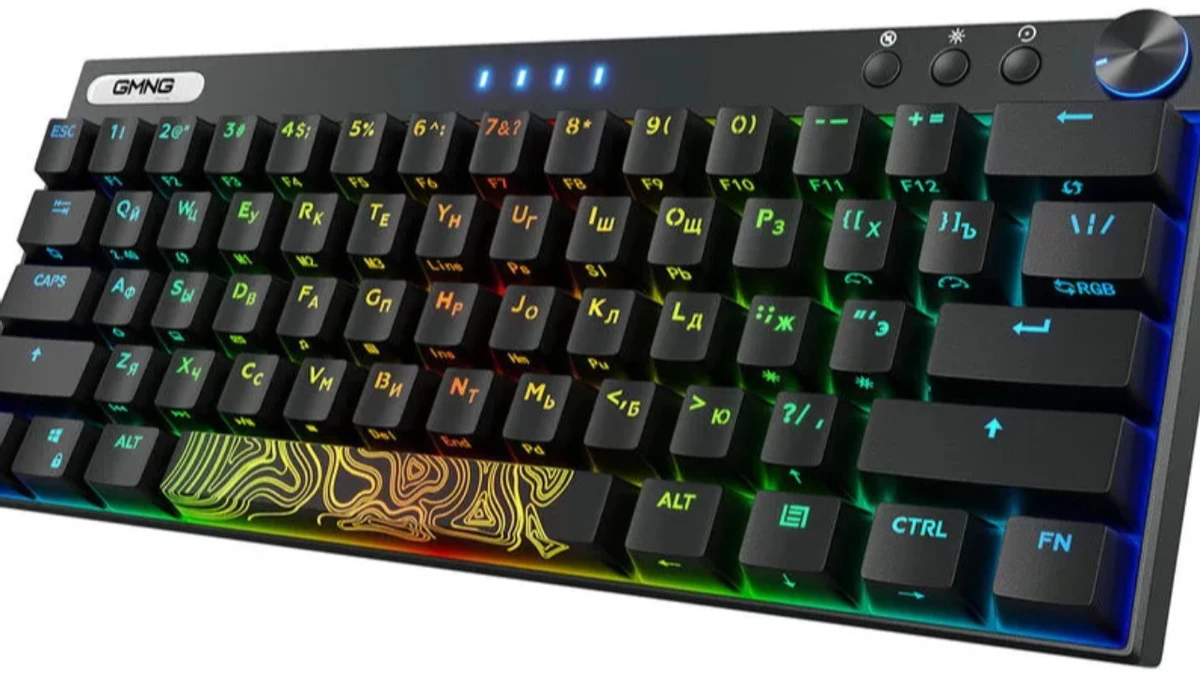 Новая беспроводная механическая TKL клавиатура от GMNG, встречайте XK1 Новая беспроводная механическая TKL клавиатура от GMNG, встречайте XK1