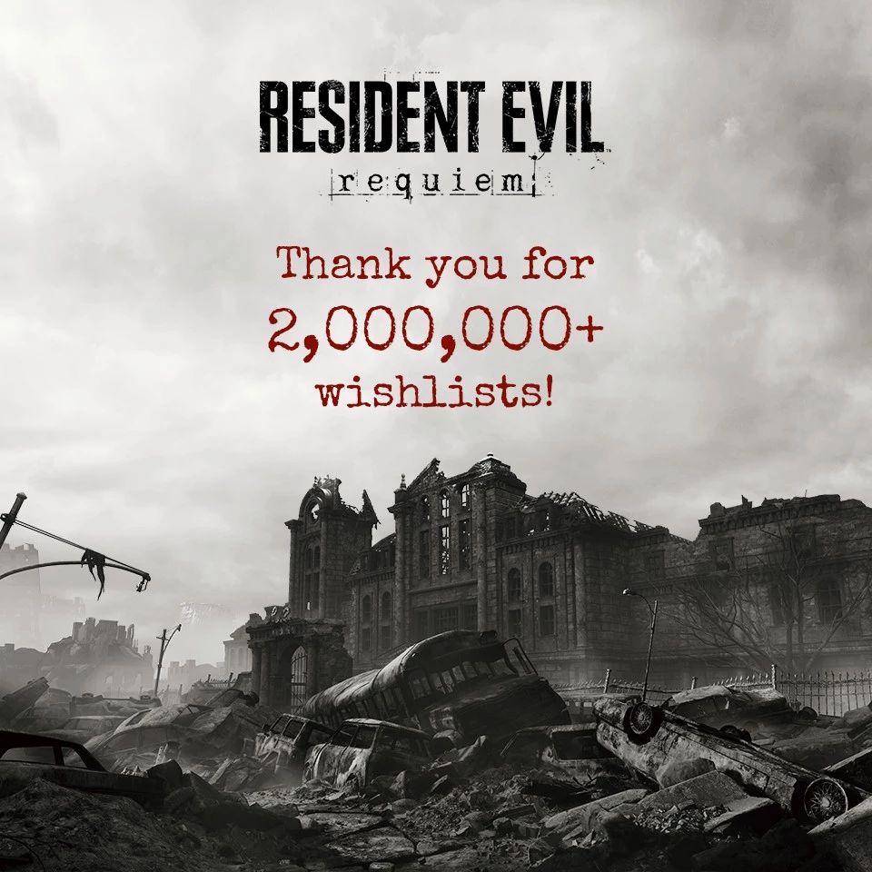 Resident Evil Requiem уже в двух миллионах списков желаемого — Capcom довольна и благодарна