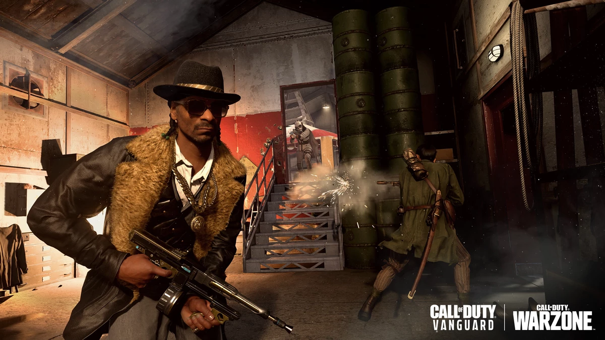 Snoop Dogg в Call of Duty: Warzone и Vanguard Snoop Dogg в Call of Duty: Warzone и Vanguard