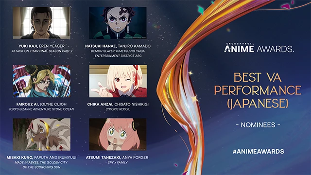 Объявлены номинанты на Crunchyroll Anime Awards Объявлены номинанты на Crunchyroll Anime Awards