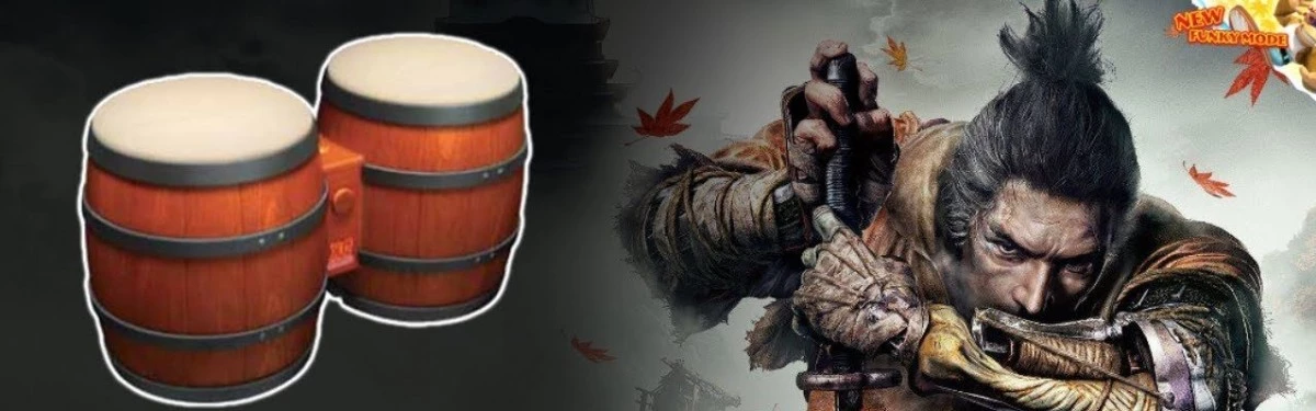 Игрок прошел Sekiro: Shadows Die Twice с помощью барабанов Игрок прошел Sekiro: Shadows Die Twice с помощью барабанов