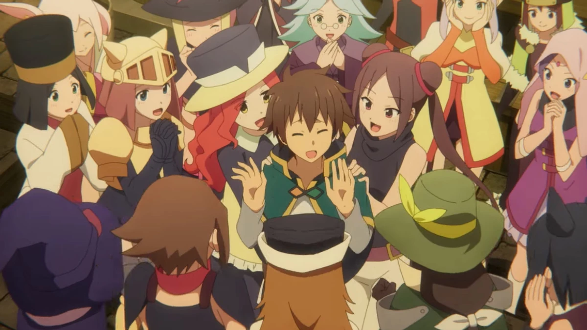 «KonoSuba: Да благословят боги сей расчудесный мир!» вернется в апреле, а пока первый трейлер «KonoSuba: Да благословят боги сей расчудесный мир!» вернется в апреле, а пока первый трейлер