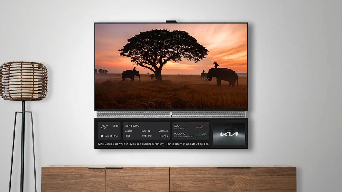 Как насчет бесплатного 4K-телевизора? Telly предлагают именно его, да еще и с двумя экранами Как насчет бесплатного 4K-телевизора? Telly предлагают именно его, да еще и с двумя экранами