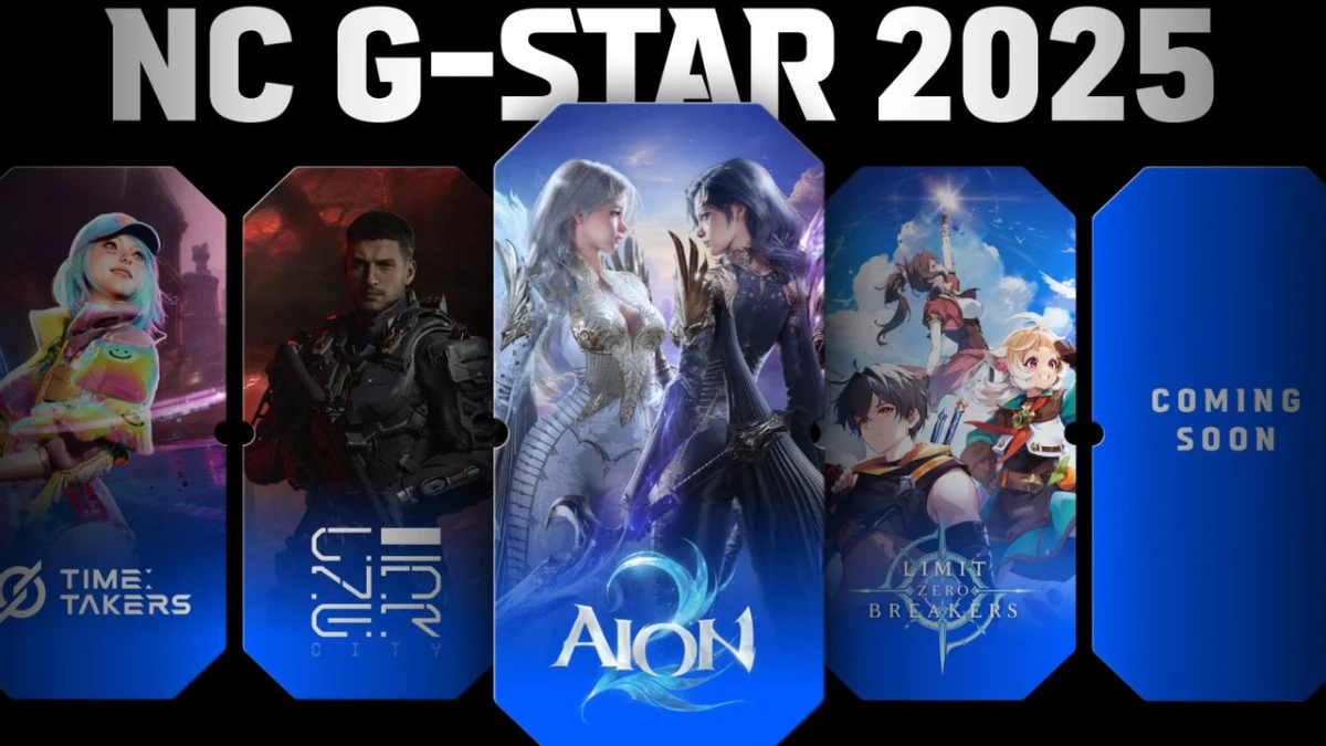 NCSoft тизерит новую MMORPG на выставке G-Star — обещает «новый рубеж жанра»