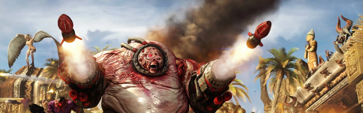 Serious Sam 4: Planet Badass - Первые геймплейные кадры Serious Sam 4: Planet Badass - Первые геймплейные кадры