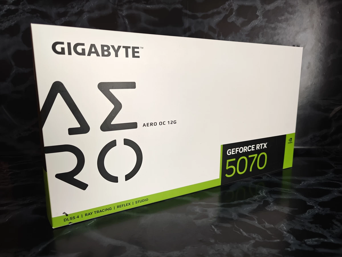 Обзор видеокарты Gigabyte GeForce RTX 5070 Aero OC: стиль и производительность