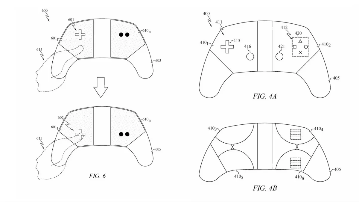 Sony застолбила геймпад без кнопок