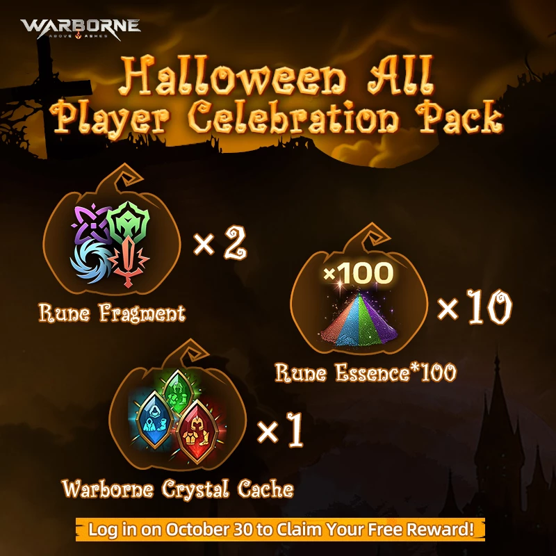В мире бесконечного PvP Warborne Above Ashes начался Хэллоуин 