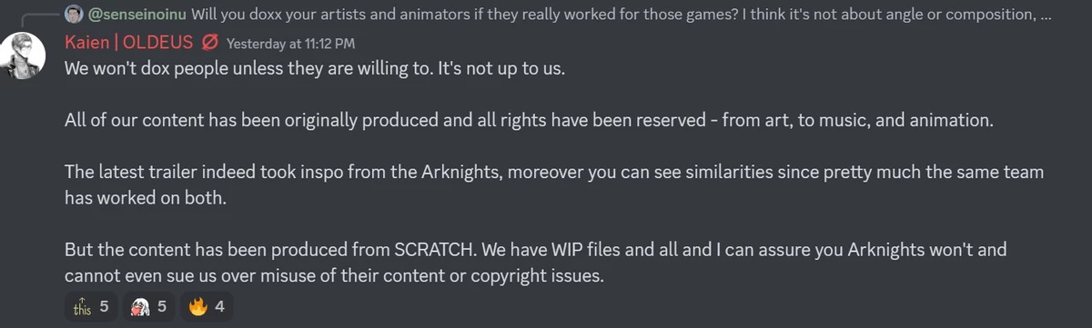 Пользователи сети обвиняют NFT-проект Oldeus в плагиате Arknights Пользователи сети обвиняют NFT-проект Oldeus в плагиате Arknights