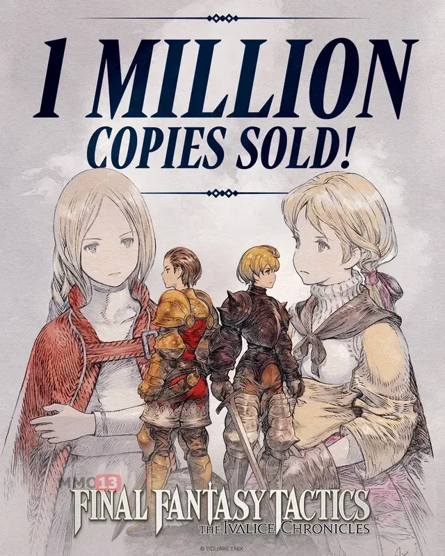 Лучшая стратегия года по версии TGA, FINAL FANTASY TACTICS - The Ivalice Chronicles, добралась до отметки продаж в 1 миллион копий
