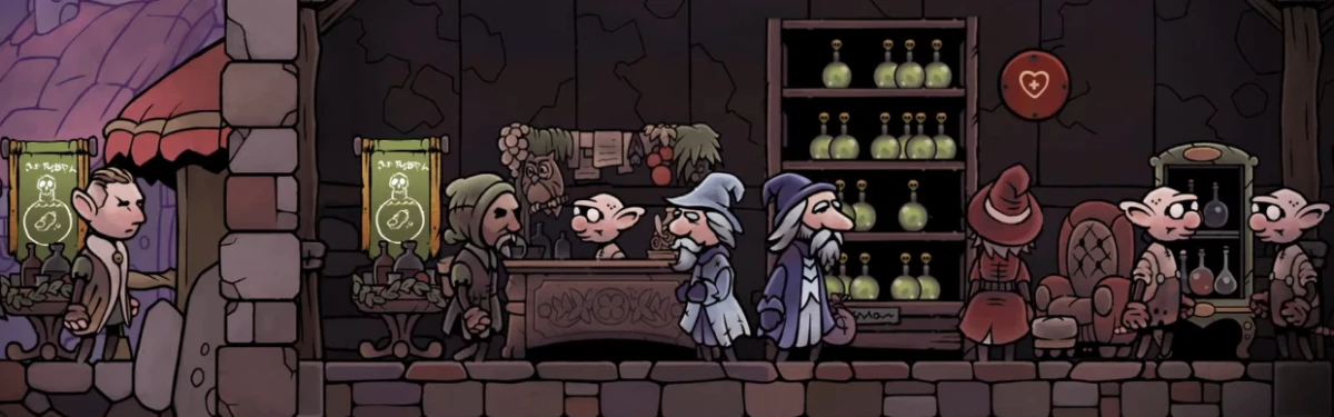 Potion Tycoon позволит открыть собственную лавку волшебных зелий Potion Tycoon позволит открыть собственную лавку волшебных зелий