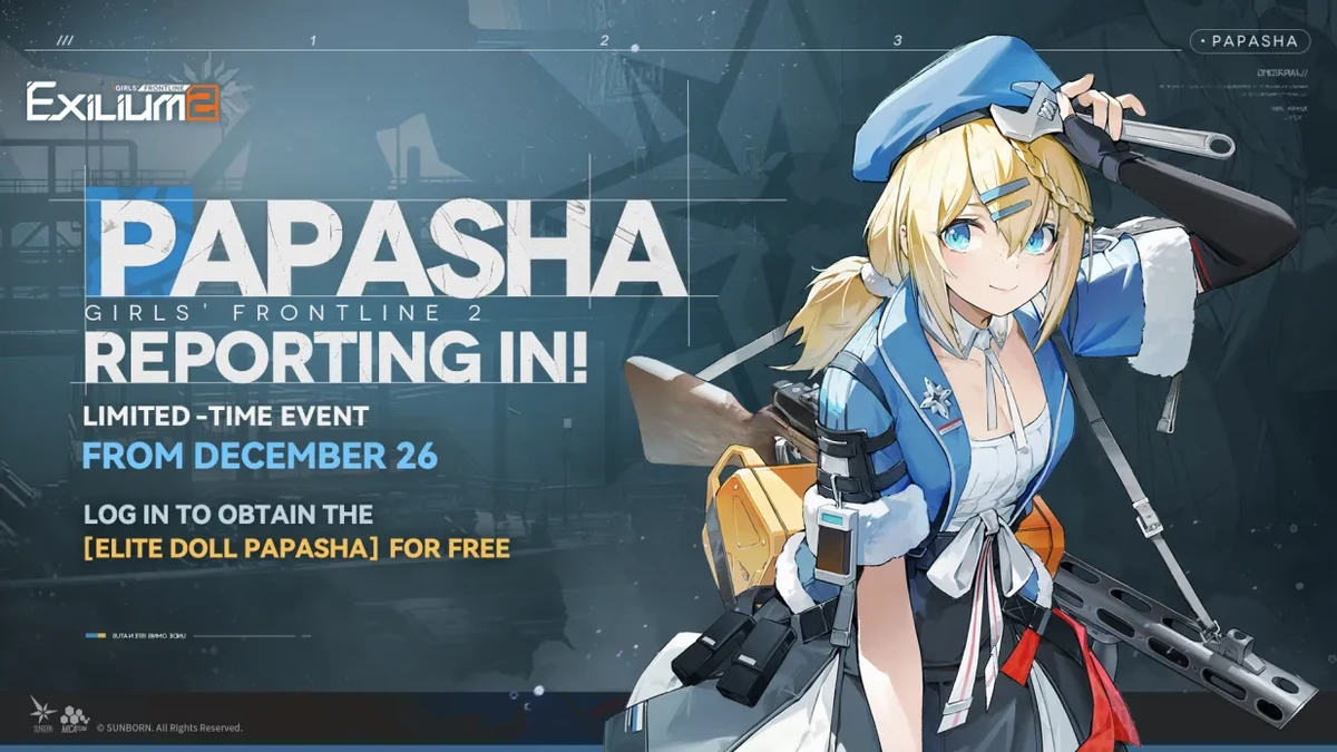 Бесплатная Папаша (ППШ) и взводы в числе грядущего контента для Girls' Frontline 2: Exilium Бесплатная Папаша (ППШ) и взводы в числе грядущего контента для Girls' Frontline 2: Exilium